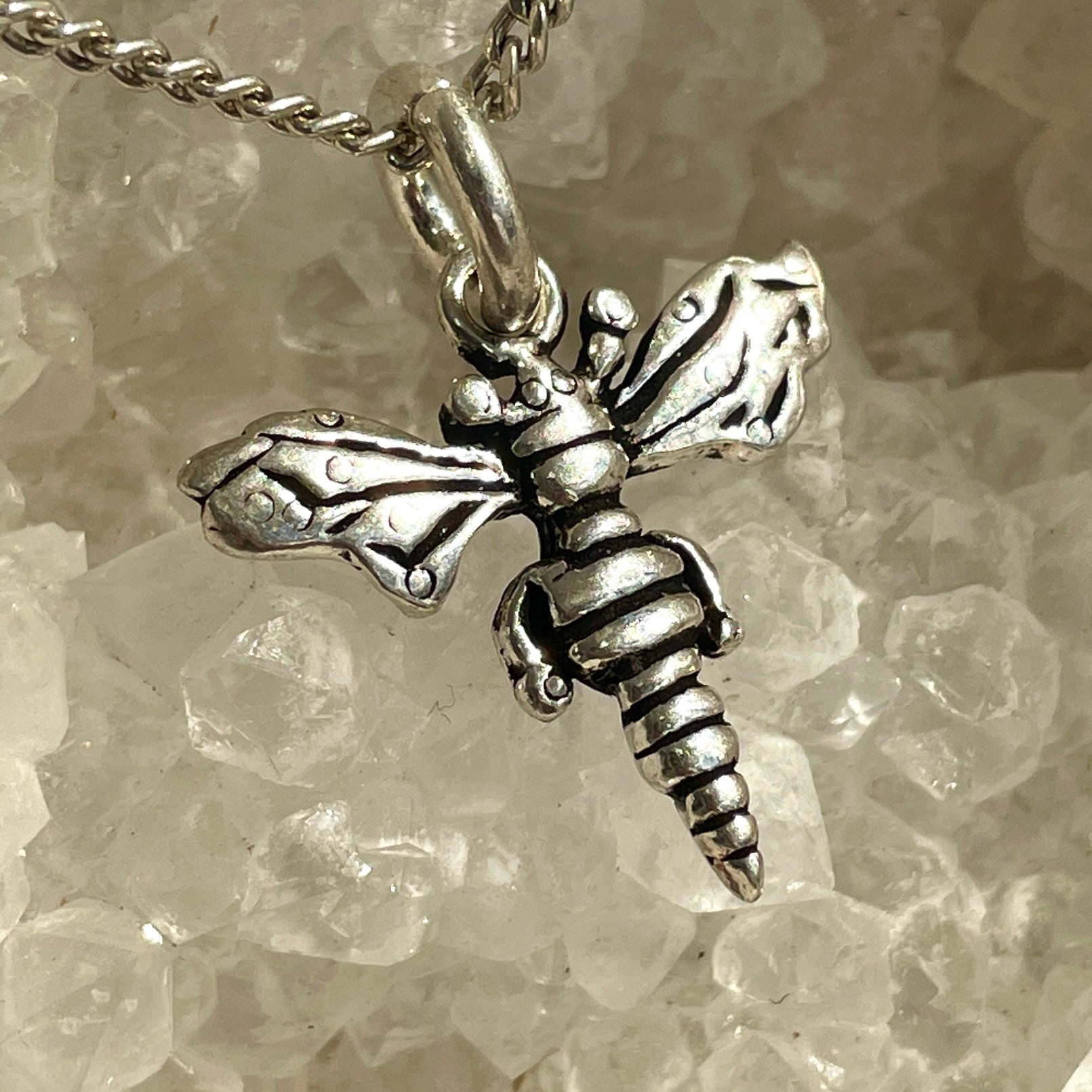 Queen Bee Sterling Silver Pendant Queen Bee Sterling Silver Pendant